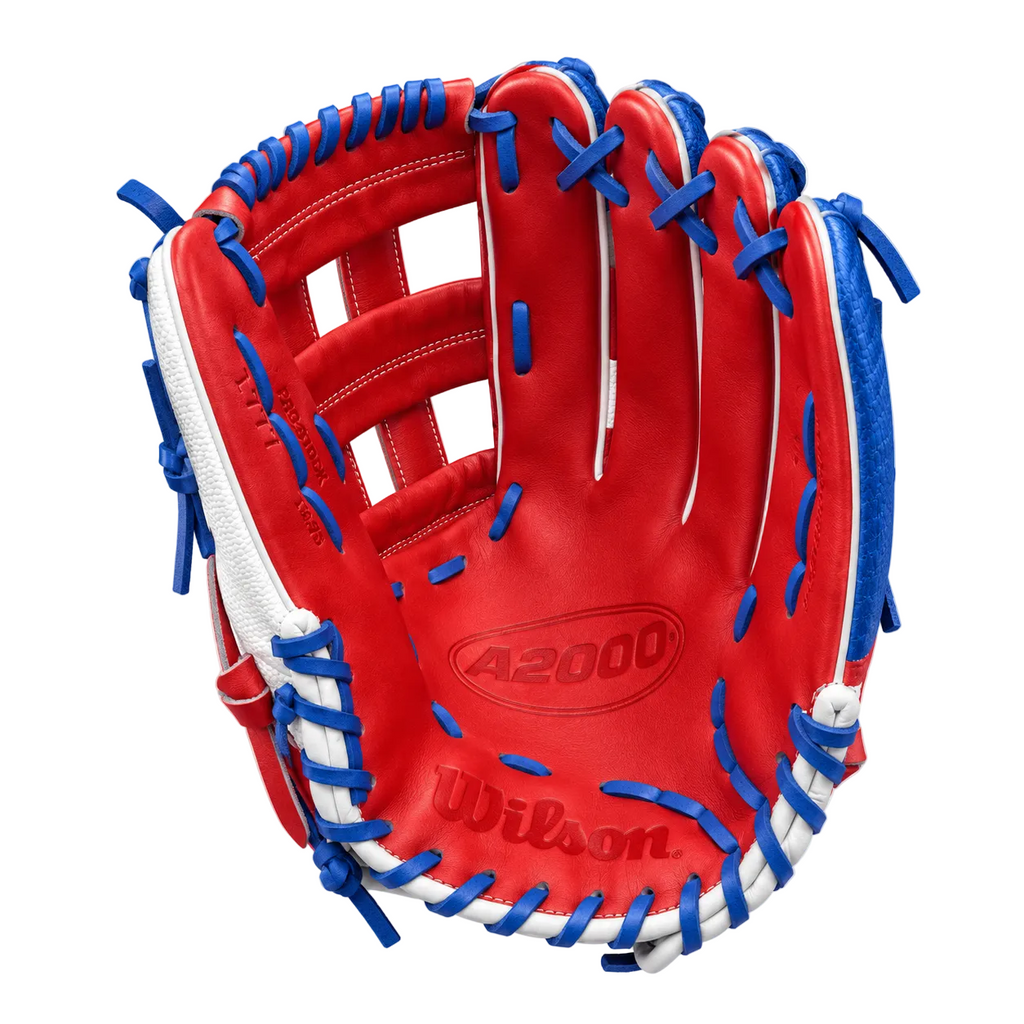 Wilson A2000 1777 12.75" Outfield Baseball Glove | Peligro Sports Exclusive | Puerto Rico product image 3, provided for