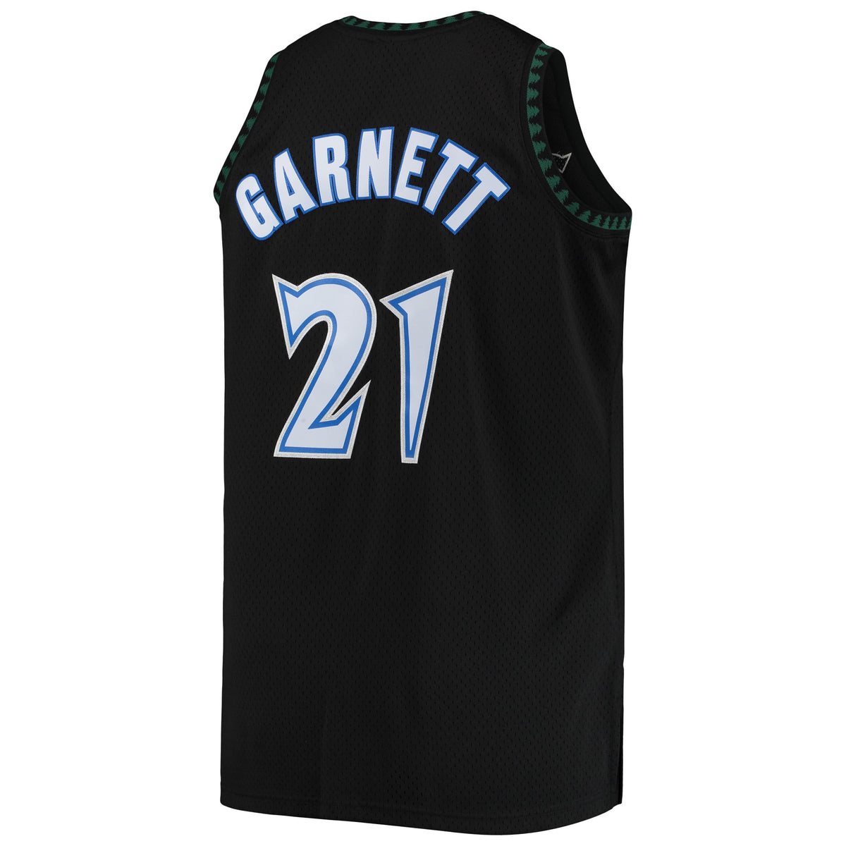 Minnesota Timberwolves Kevin Garnett Mitchell & Ness Black 1997/98 Big & Tall Hardwood Classics Swingman Jersey for Men