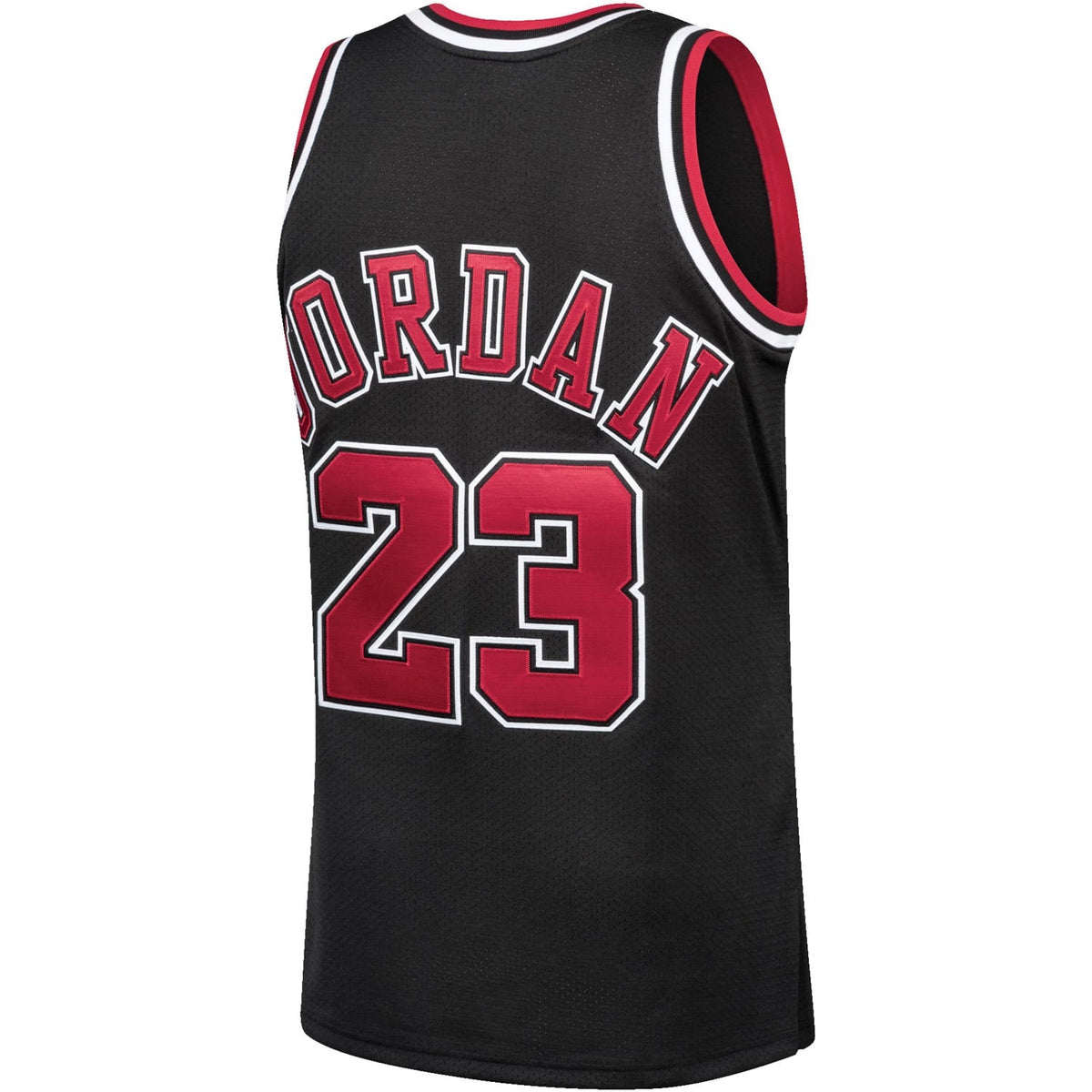 Chicago Bulls Michael Jordan Mitchell & Ness Black 1997/98 Hardwood Classics Authentic Jersey for Men product image 4,