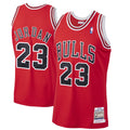 Chicago Bulls Michael Jordan Mitchell & Ness Scarlet 1997/98 Hardwood Classics Authentic Jersey for Men product image 1,