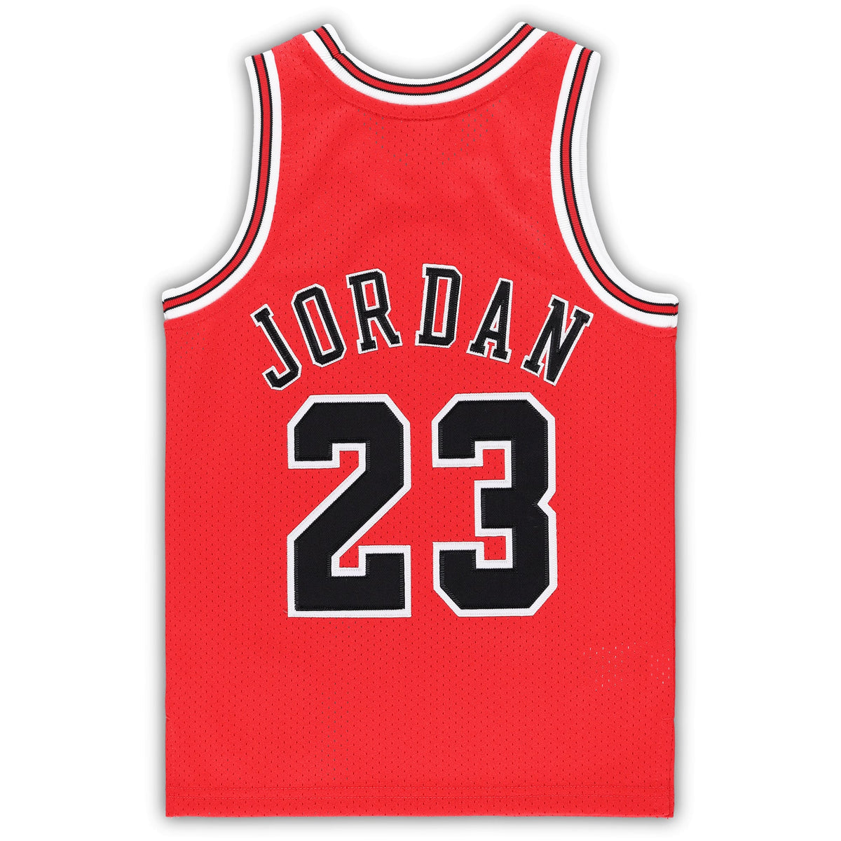 Preschool Chicago Bulls Michael Jordan Mitchell & Ness Red 1997/98 Hardwood Classics Authentic Jersey product image 4,