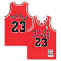 Toddler Chicago Bulls Michael Jordan Mitchell & Ness Red 1997/98 Hardwood Classics Authentic Jersey product image 1,