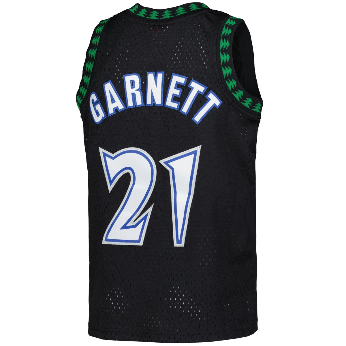 Youth Minnesota Timberwolves Kevin Garnett Mitchell & Ness Black 1997/98 Hardwood Classics Swingman Jersey product image 4,