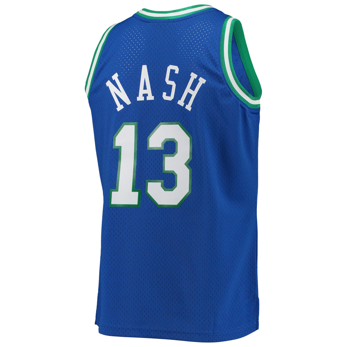 Dallas Mavericks Steve Nash Mitchell & Ness Blue 1998/99 Hardwood Classics Swingman Jersey for Men product image 4, provided
