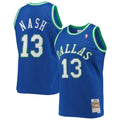 Dallas Mavericks Steve Nash Mitchell & Ness Blue 1998/99 Hardwood Classics Swingman Jersey for Men product image 1, provided
