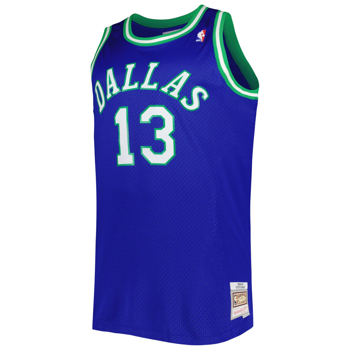Dallas Mavericks Steve Nash Mitchell & Ness Blue Big & Tall Hardwood Classics 1998/99 Swingman Jersey for Men product image