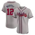 A.Braves #12 Sean Murphy Player Gray Limited Elite Home product image 1