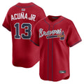 A.Braves #13 Ronald Acuna Jr. Player Red Alt Limited Home product image 1