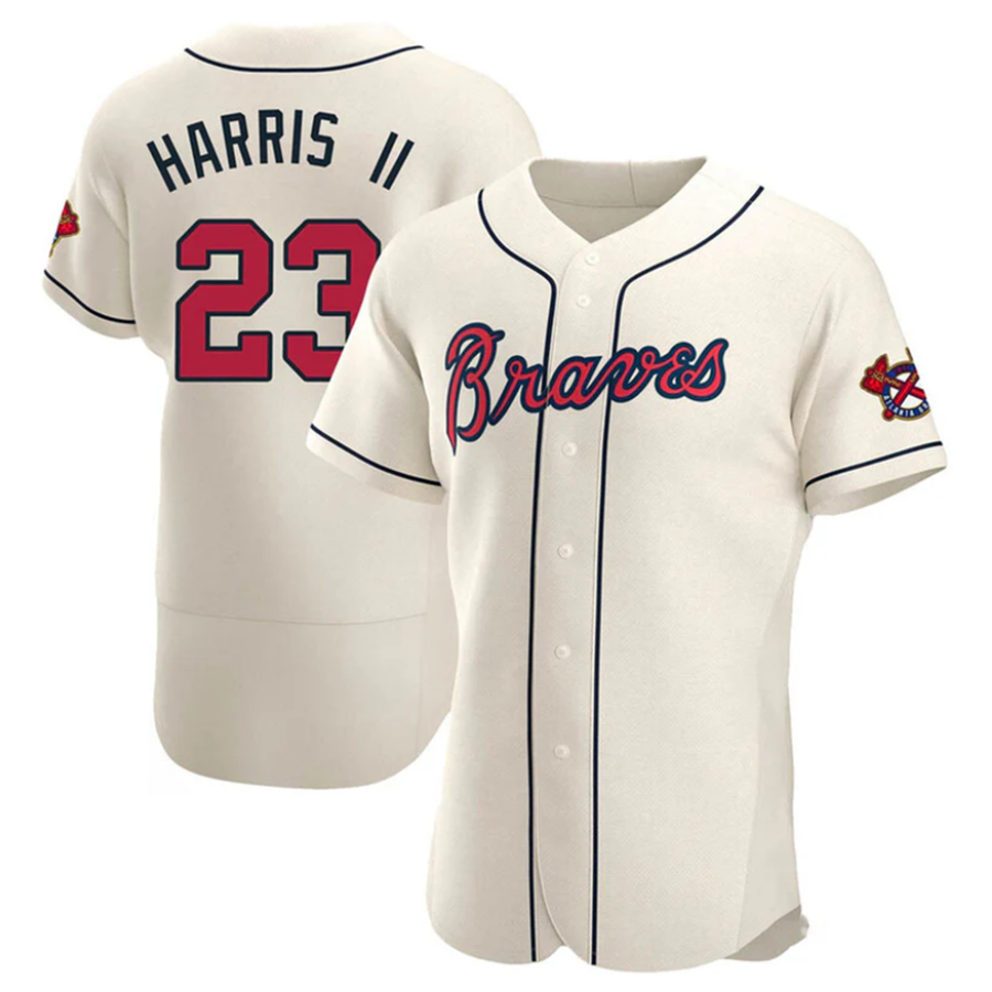 A.Braves #23 Michael Harris II Player Cream Home Limited product image 1