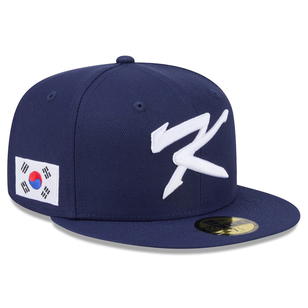 Korea World Baseball Classic 2026 New Era 59FIFTY Fitted Cap – Official WBC Hat product image 1, provided for visual