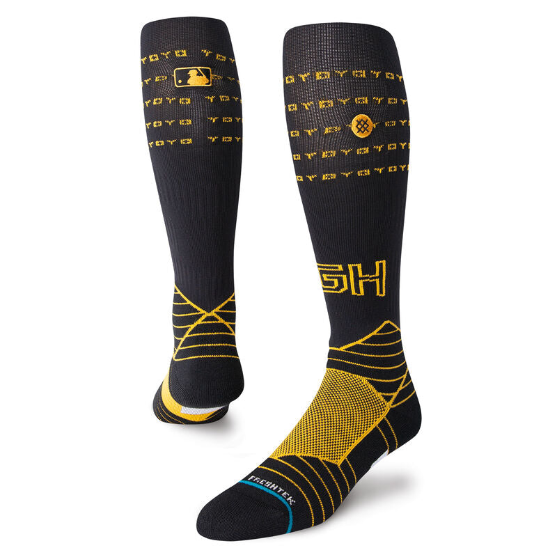 STANCE SOCKS Pirates City Connect OTC - Black product image 1, provided for visual reference and product detail review