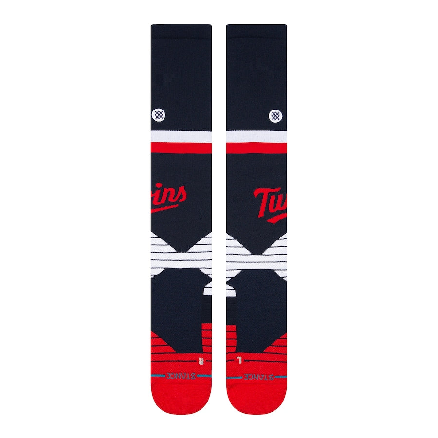 Minnesota Twins OTC Stance Socks product image 3, provided for visual reference and product detail review