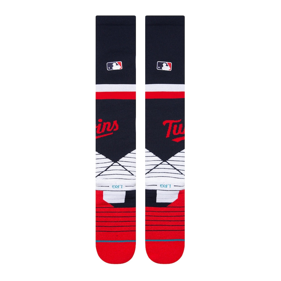 Minnesota Twins OTC Stance Socks product image 2, provided for visual reference and product detail review