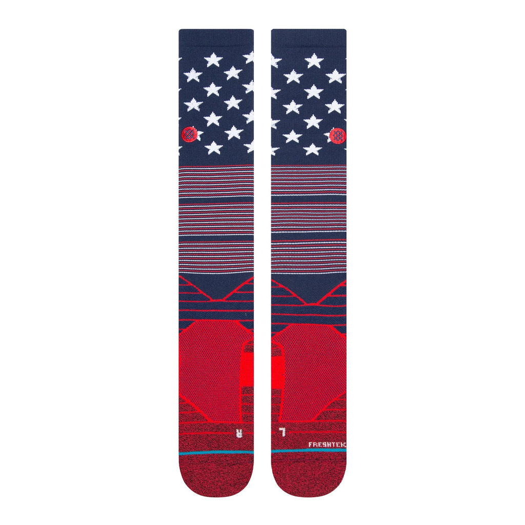STANCE SOCKS Bars USA OTC Navy Stars product image 3, provided for visual reference and product detail review