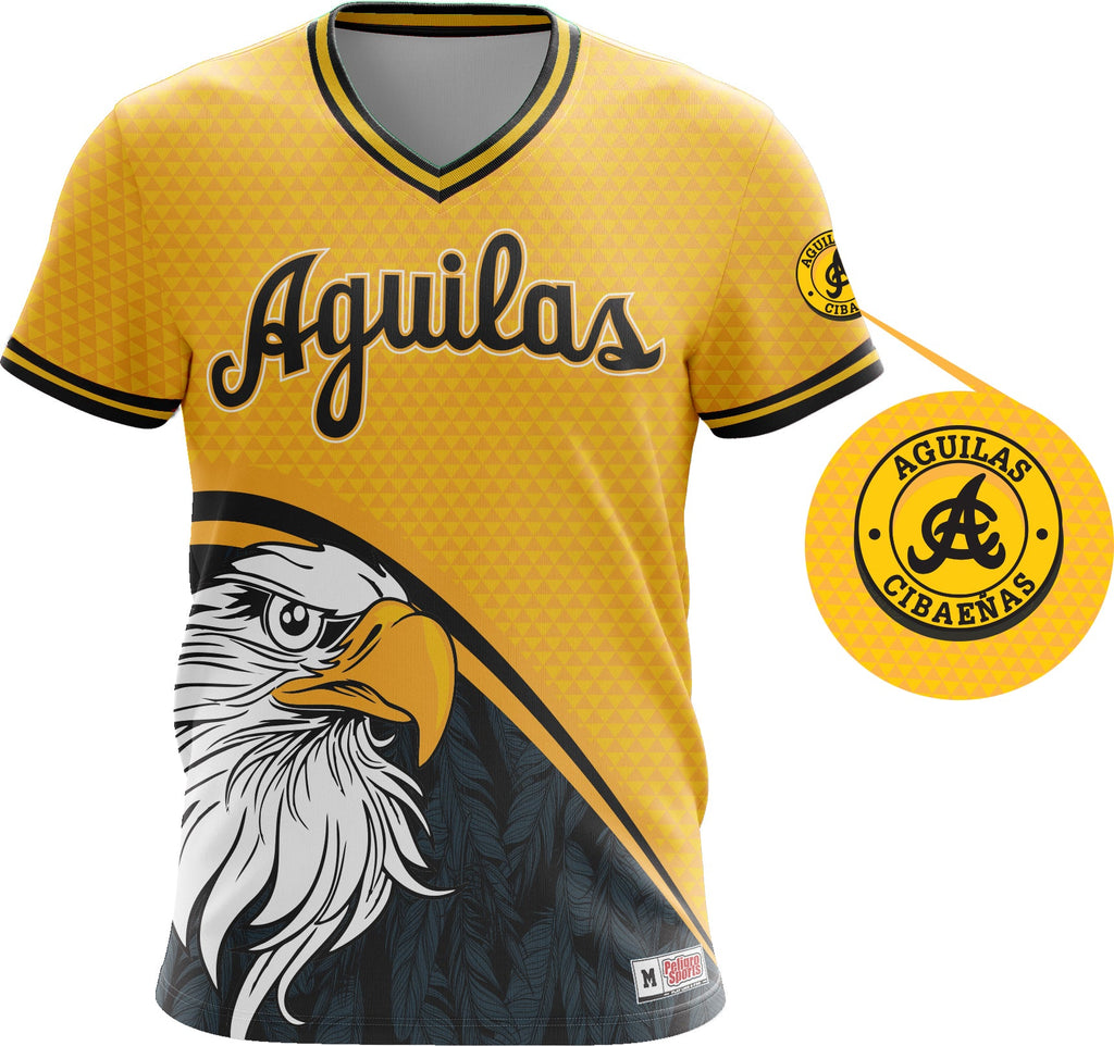 Aguilas Cibaeñas Baseball Jersey | Premium Sublimated Fan Gear – Soft Regular Fit Jersey product image 1, provided for