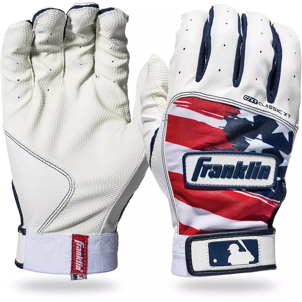 ADULT - Franklin XT Pro Classic Batting Gloves product image 1, provided for visual reference and product detail review