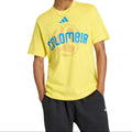 Adidas Colombia FIFA World Cup 2026 Graphic T-Shirt Yellow – Men’s Soccer Fan T-Shirt Casual product image 1, provided for