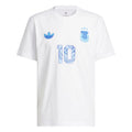 Adidas Messi Argentina Away Graphic T-Shirt White – Men’s Soccer T-Shirt Casual Streetwear product image 1, provided for