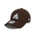 Aguilas Cibaeñas New Era 9FORTY Adjustable Baseball Hat – Brown product image 1, provided for visual reference and product