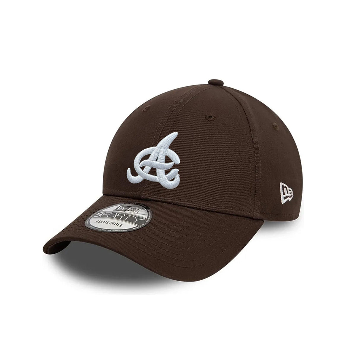 Aguilas Cibaeñas New Era 9FORTY Adjustable Baseball Hat – Brown product image 1, provided for visual reference and product