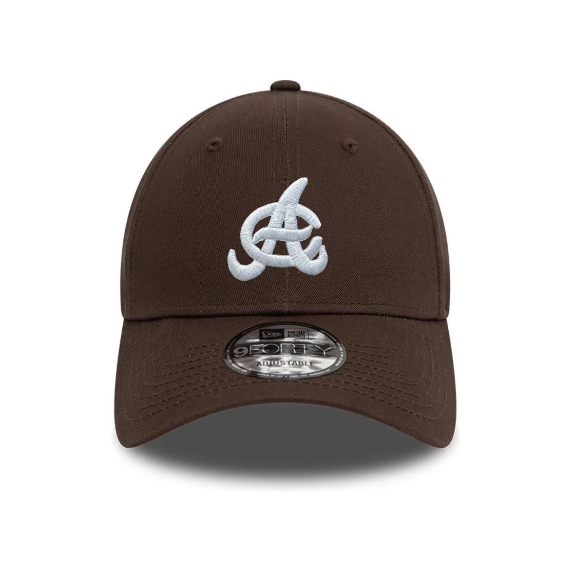 Aguilas Cibaeñas New Era 9FORTY Adjustable Baseball Hat – Brown product image 3, provided for visual reference and product