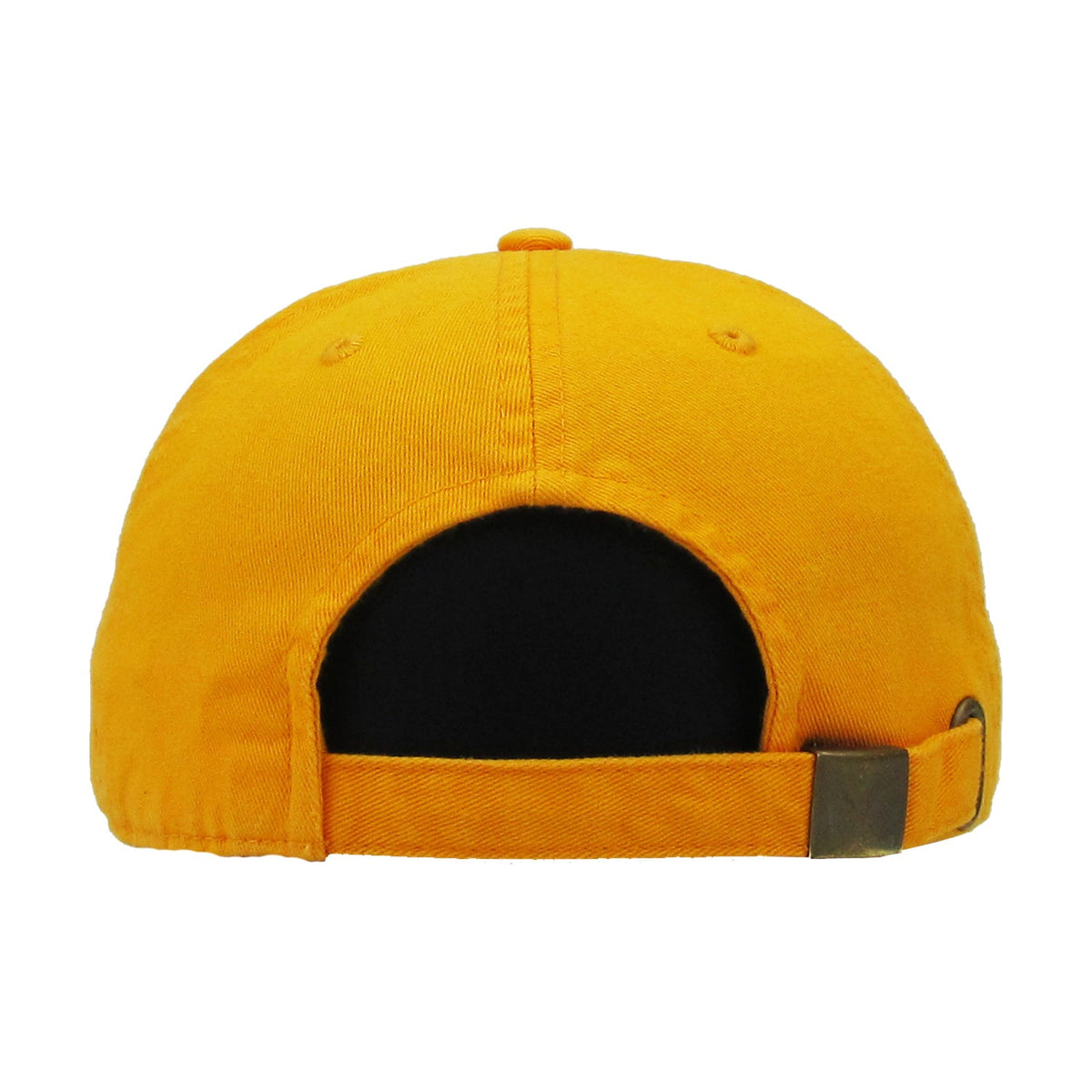 Aguilas Cibaeñas Embroidered Vintage Yellow / Black Hat product image 3, provided for visual reference and product detail