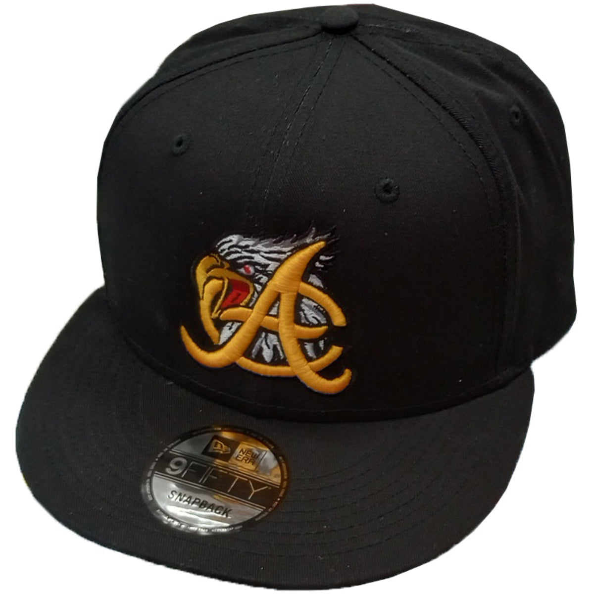 Aguilas Cibaeñas New Era Snapback Black Face Hat product image 1, provided for visual reference and product detail review