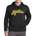 Aguilas Cibaeñas Black Fleece Hooded Pullover (Yellow/White) product image 1, provided for visual reference and product