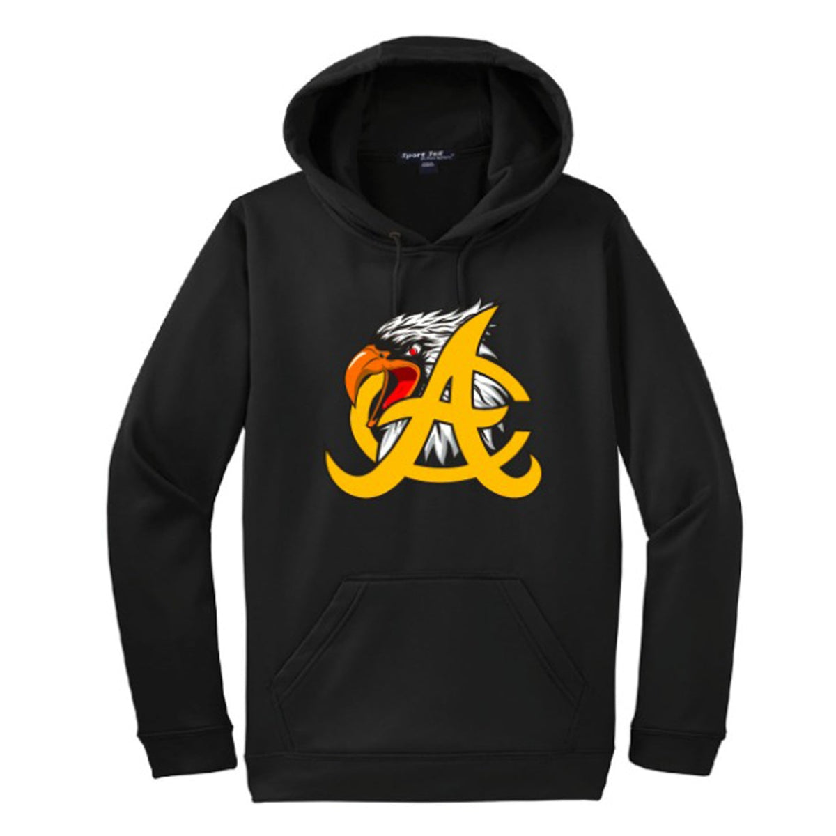 Aguilas Sport Tek Black Hooded product image 1, provided for visual reference and product detail review