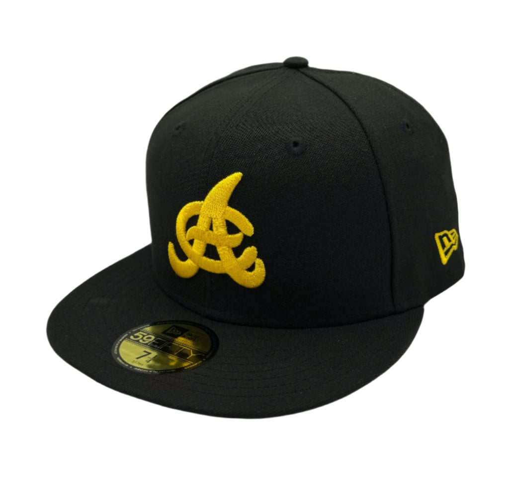 Aguilas Cibaeñas New Era 59FIFTY Fitted Hat – Black Authentic LIDOM Cap product image 1, provided for visual reference and