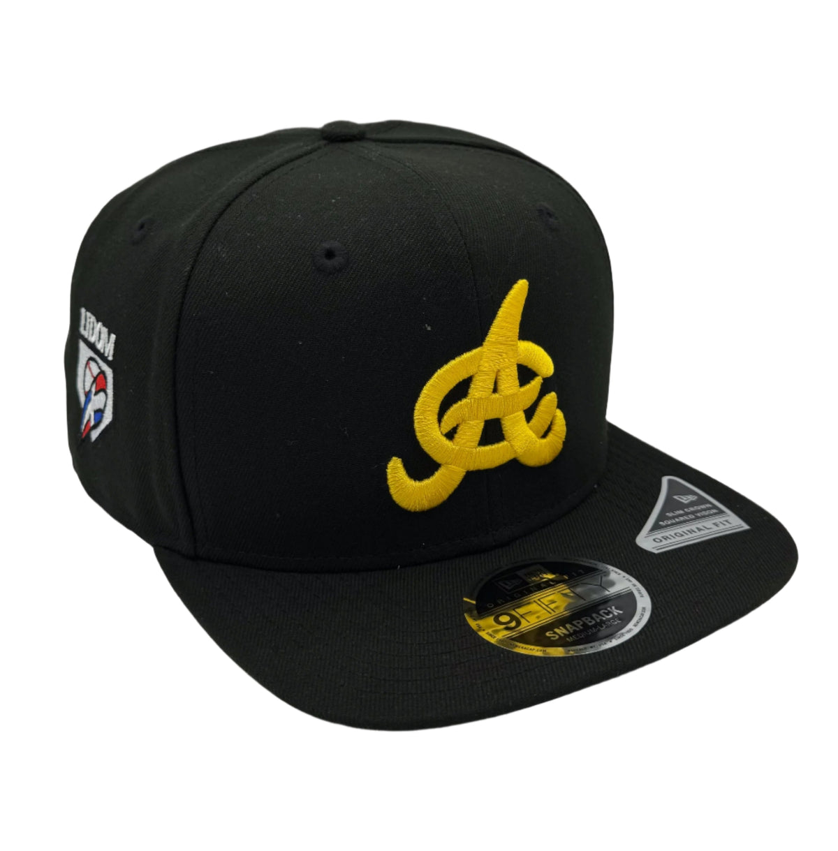 Aguilas Cibaeñas New Era 9FIFTY Snapback Hat – Black product image 1, provided for visual reference and product detail review
