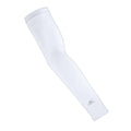 Performance Arm Compression Sleeve - White product image 1, provided for visual reference and product detail review
