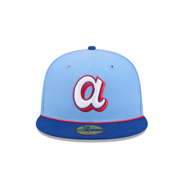 Atlanta Braves 2026 City Connect 59FIFTY Fitted Cap – Light Blue New Era MLB Hat product image 2, provided for visual