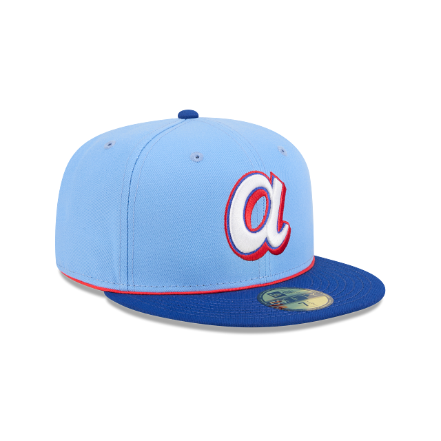 Atlanta Braves 2026 City Connect 59FIFTY Fitted Cap – Light Blue New Era MLB Hat product image 3, provided for visual