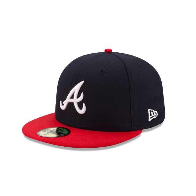 New Era 59FIFTY Atlanta Braves Home Authentic Collection On-Field Hat product image 1, provided for visual reference and