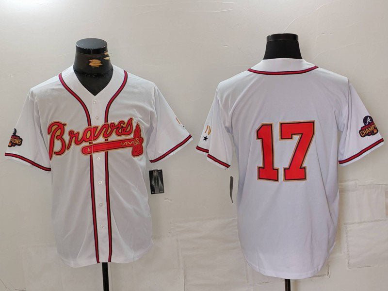 A.Braves #17 Andy Messersmith Player White Gold World product image 1