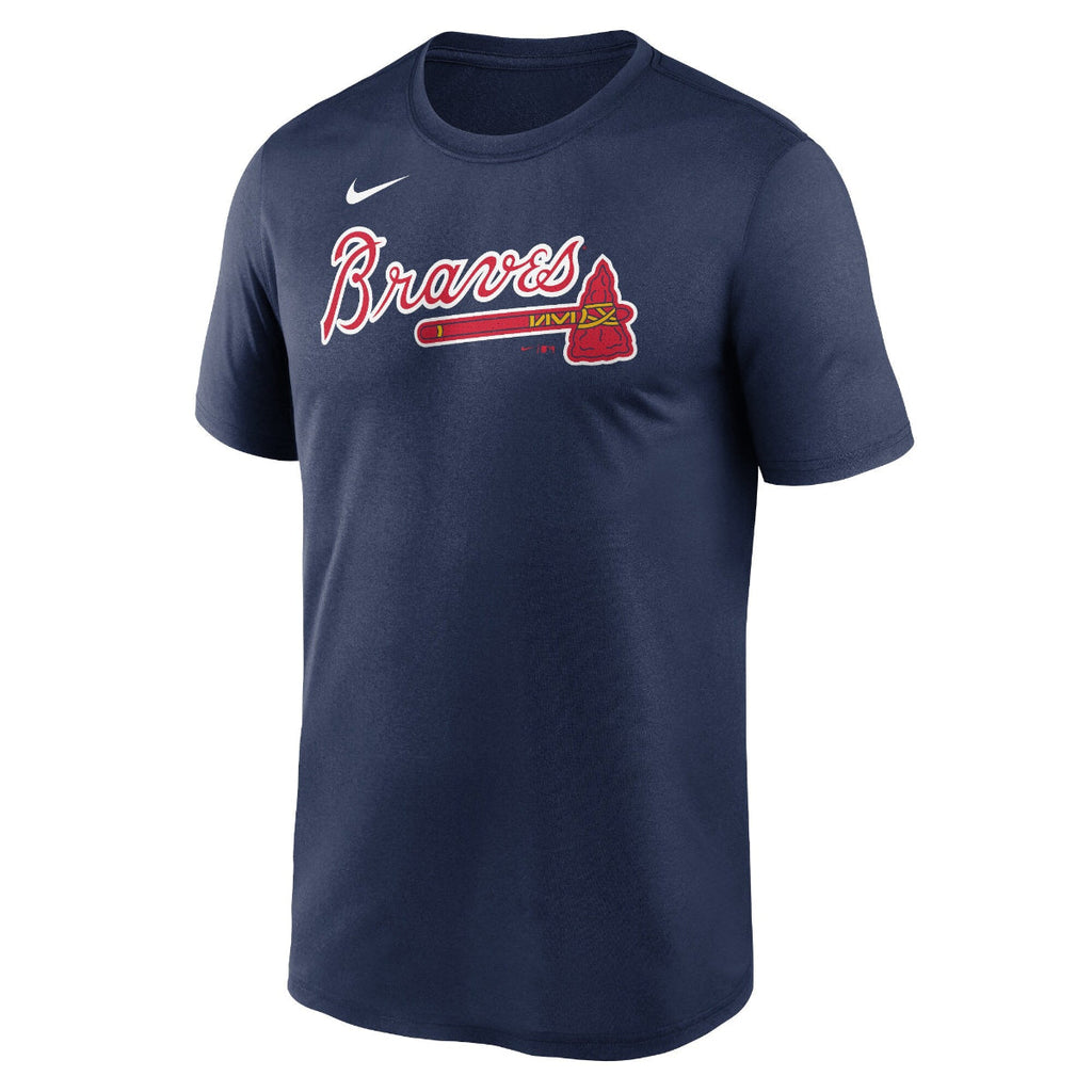 Atlanta Braves Nike T-Shirt - Navy product image 1, provided for visual reference and product detail review