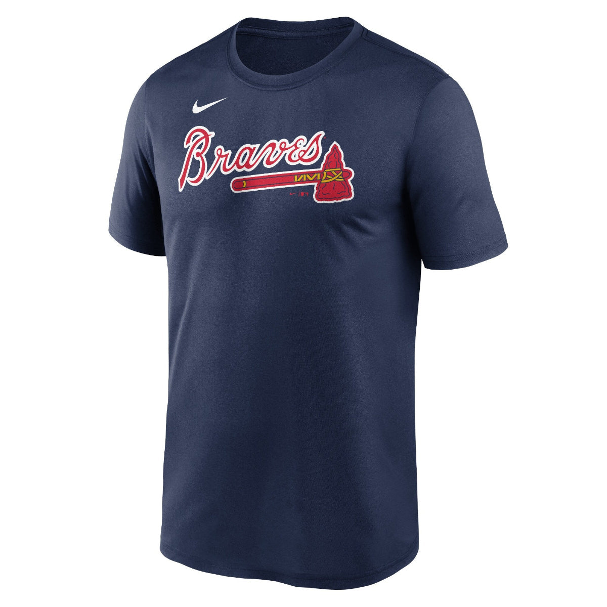 Atlanta Braves Nike T-Shirt - Navy product image 1, provided for visual reference and product detail review