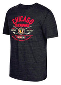 Chicago Blackhawks CCM NHL "Even Strength" Tri-Blend Men Short Sleeve T-Shirt product image 1, provided for visual reference