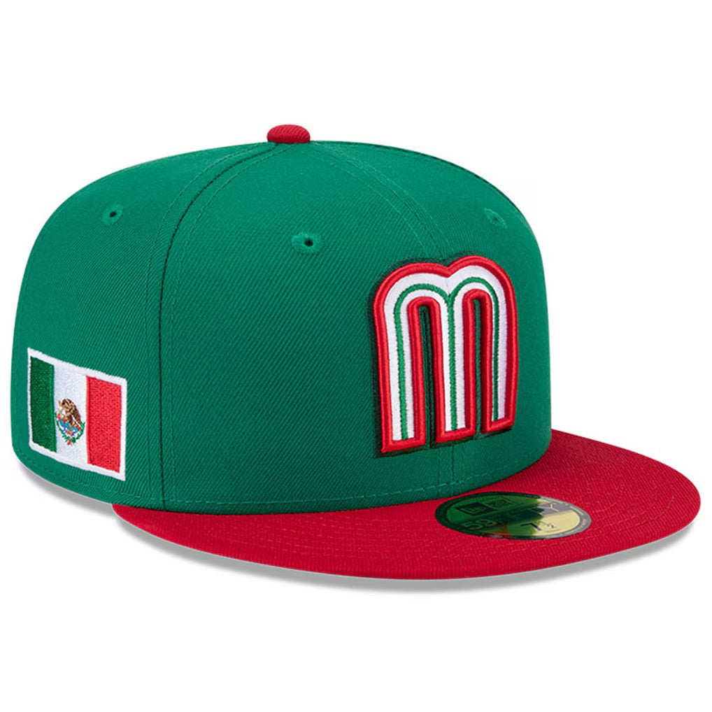 Mexico World Baseball Classic 2017 New Era 59FIFTY Fitted Cap – Official WBC Hat product image 1, provided for visual