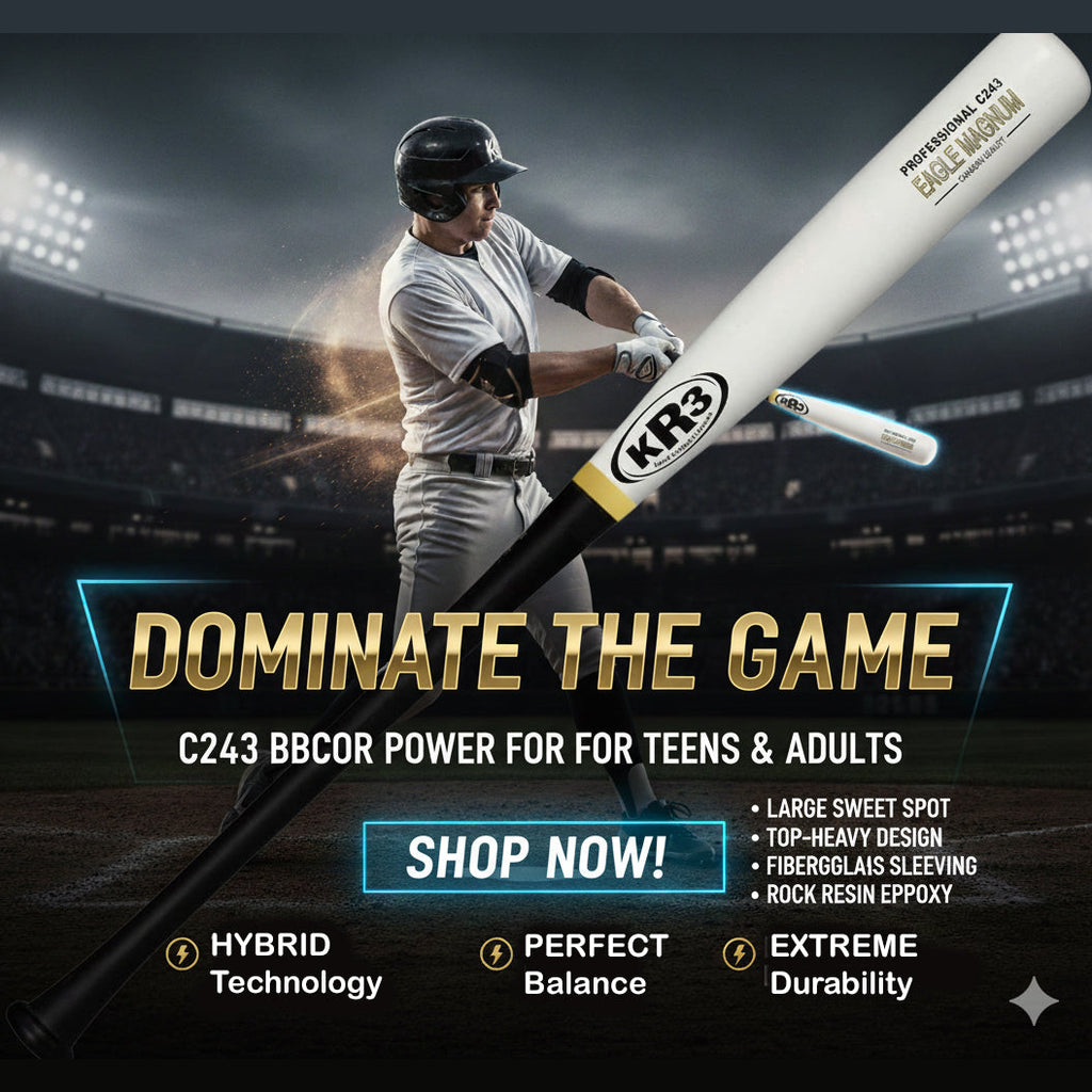 KR3 Eagle Magnum C243 Professional Baseball Bat product image 2, provided for visual reference and product detail review