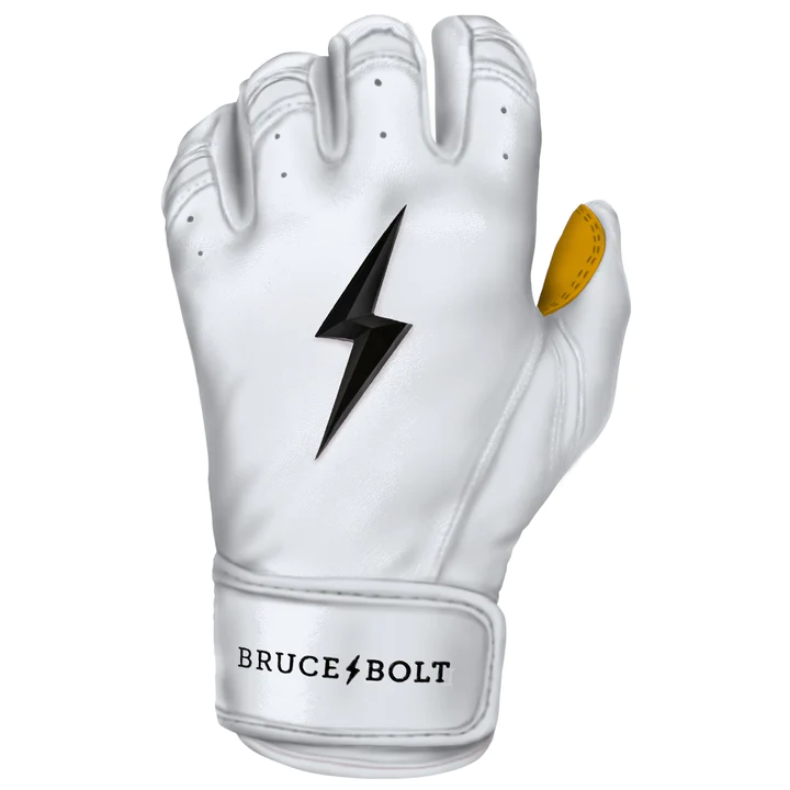 Premium Pro Short Cuff Batting - WHITE product image 3, provided for visual reference and product detail review