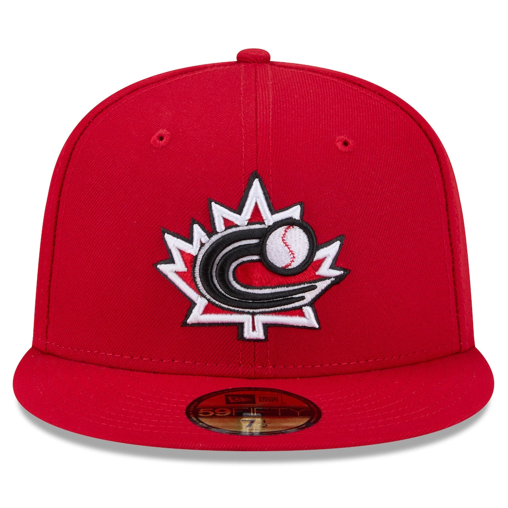 Canada World Baseball Classic 2026 New Era 59FIFTY Fitted Cap – Official WBC Hat product image 2, provided for visual