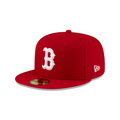 Boston Red Sox 2025 City Connect New Era 59FIFTY Fitted Hat – Scarlet Red product image 1, provided for visual reference and