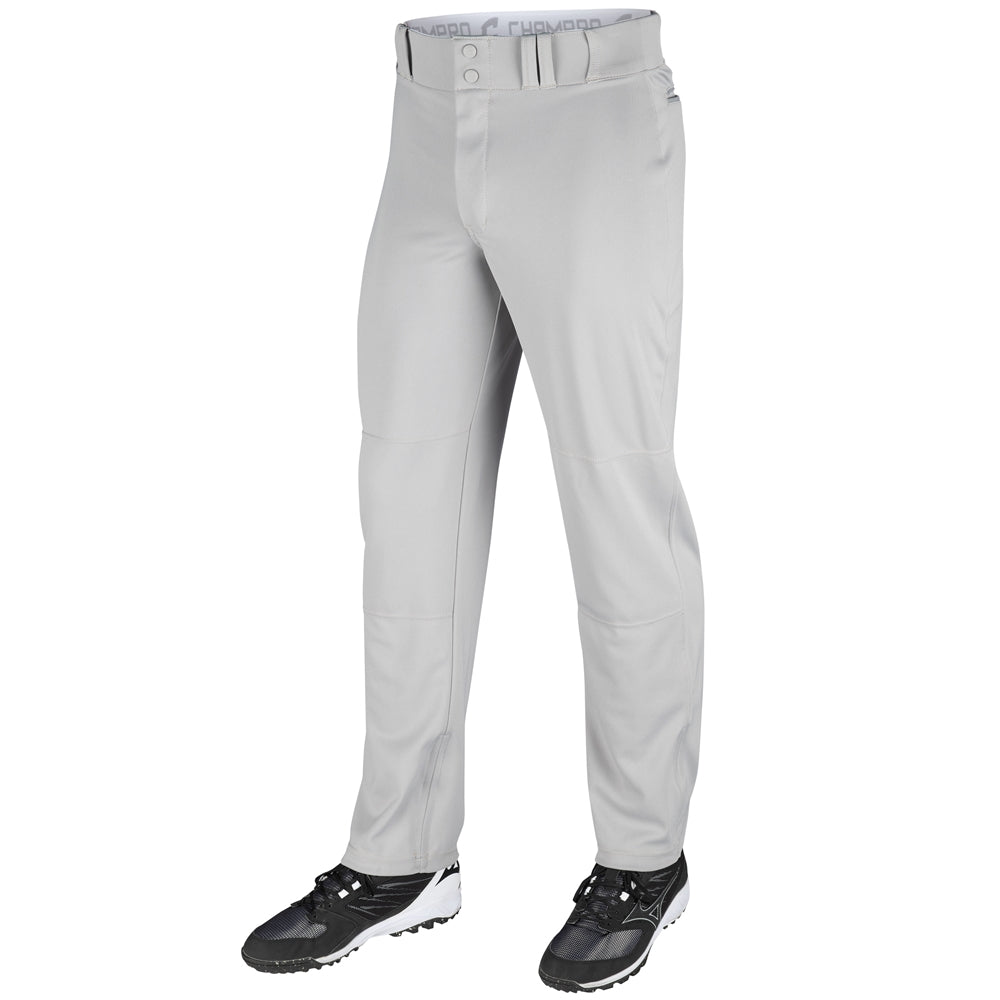 Youth Champro Pro-Weight Tek-Knit Baseball Pants with 4-Way Stretch, Open Bottom product image 1, provided for visual