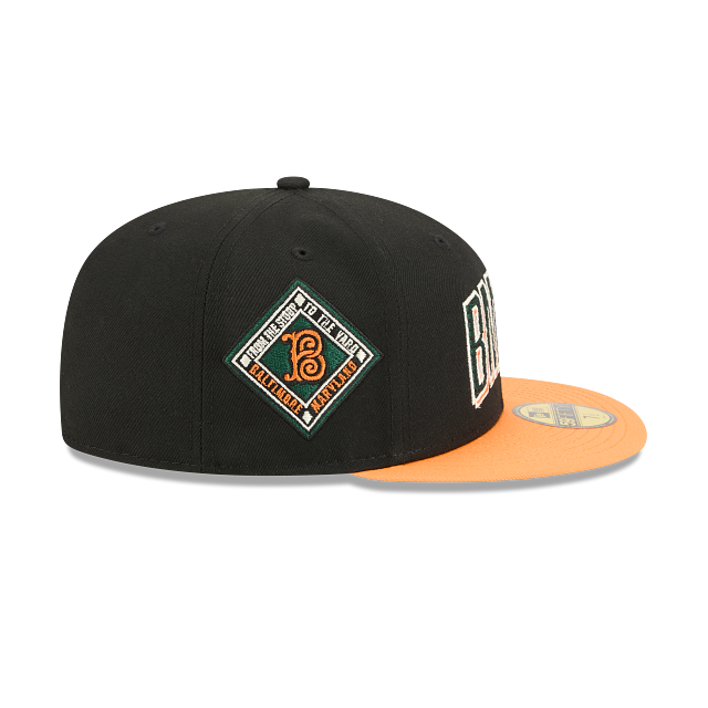 Baltimore Orioles 2026 City Connect BMORE 59FIFTY Fitted Hat – Black Orange New Era MLB Cap product image 4, provided for