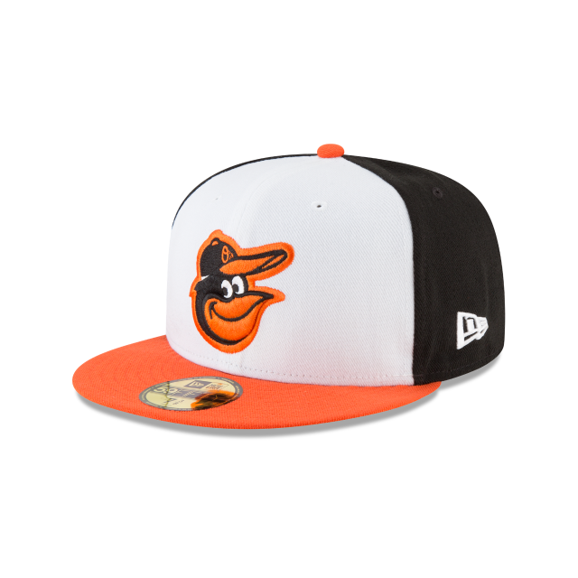 New Era 59FIFTY Baltimore Orioles Home Authentic On-Field Fitted Hat product image 1, provided for visual reference and
