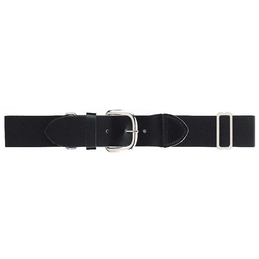 Baseball Belt with Cowhide Leather Tabs – Adjustable Adult Elastic Uniform Belt | 1.5" Wide product image 8, provided for