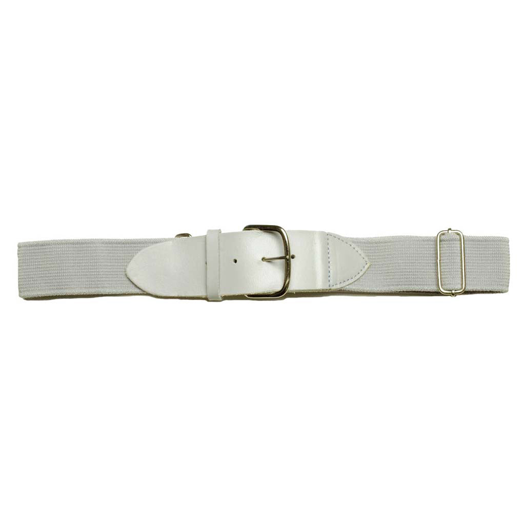 Baseball Belt with Cowhide Leather Tabs – Adjustable Adult Elastic Uniform Belt | 1.5" Wide product image 7, provided for