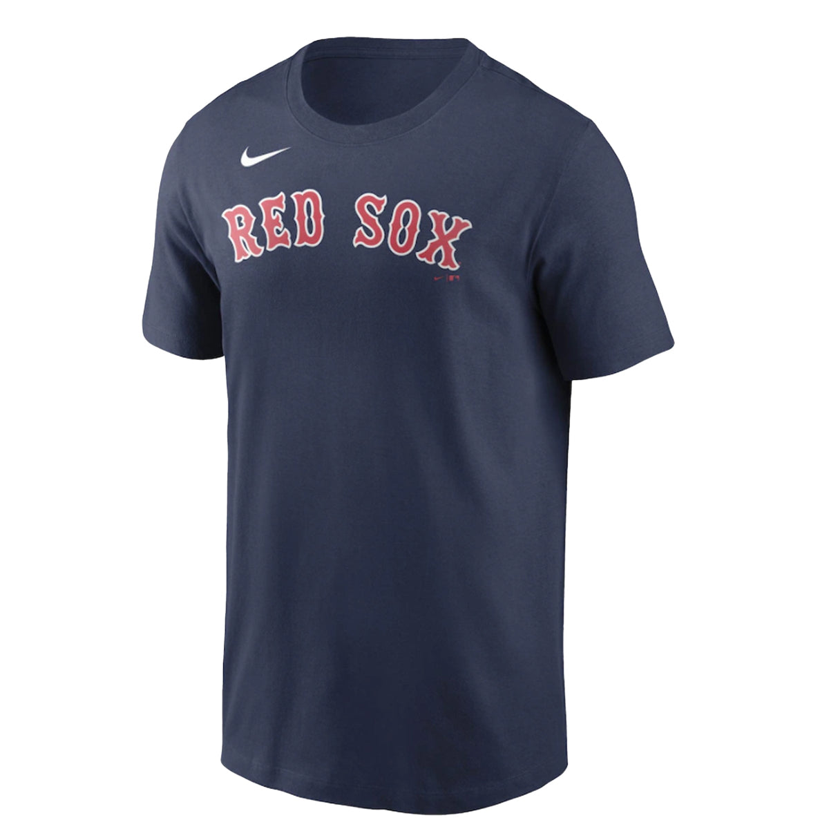 Nike Men Boston Red Sox Navy T-Shirt product image 1, provided for visual reference and product detail review